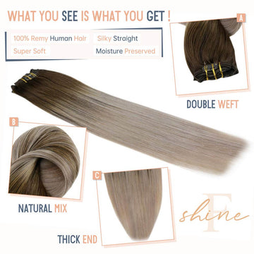 clip in remy human hair extensions